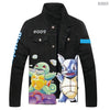 Pokemon Card (Holographic) Denim Jacket Custom Collectible