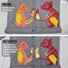 Pokemon Card (Holographic) Denim Jacket Custom Collectible