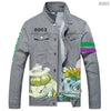 Pokemon Card (Holographic) Denim Jacket Custom Collectible