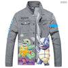 Pokemon Card (Holographic) Denim Jacket Custom Collectible