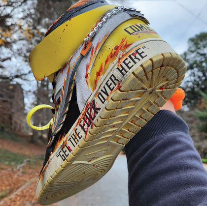 Off-White Jordan 1 Custom (Paintjob)