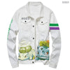 Pokemon Card (Holographic) Denim Jacket Custom Collectible