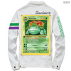 Pokemon Card (Holographic) Denim Jacket Custom Collectible