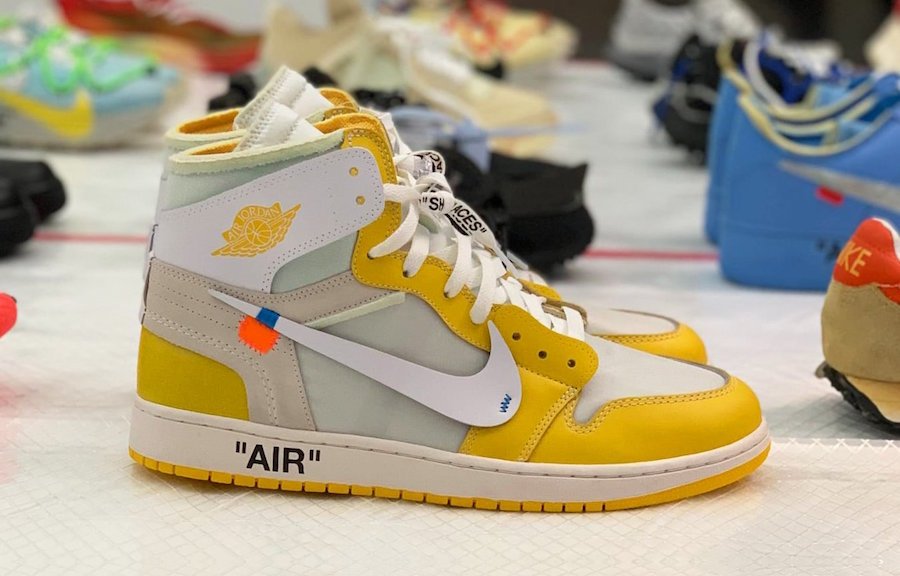 Off-White Jordan 1 Low UNC Custom – KICKSBYN8