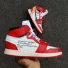 Custom made Off-louis for Oeeze Air Jordan 1 shoes size 8.5 for